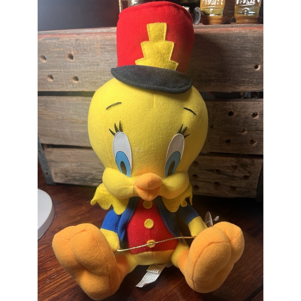2001 Russell Stover Looney Tunes Marching Band Conductor‎ Tweety bird Plush